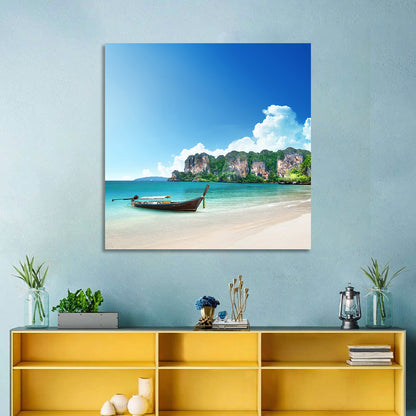 Railay Beach View, Krabi Wall Art