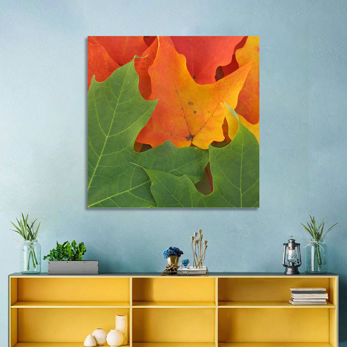 Autumn Maple Leaves Wall Art