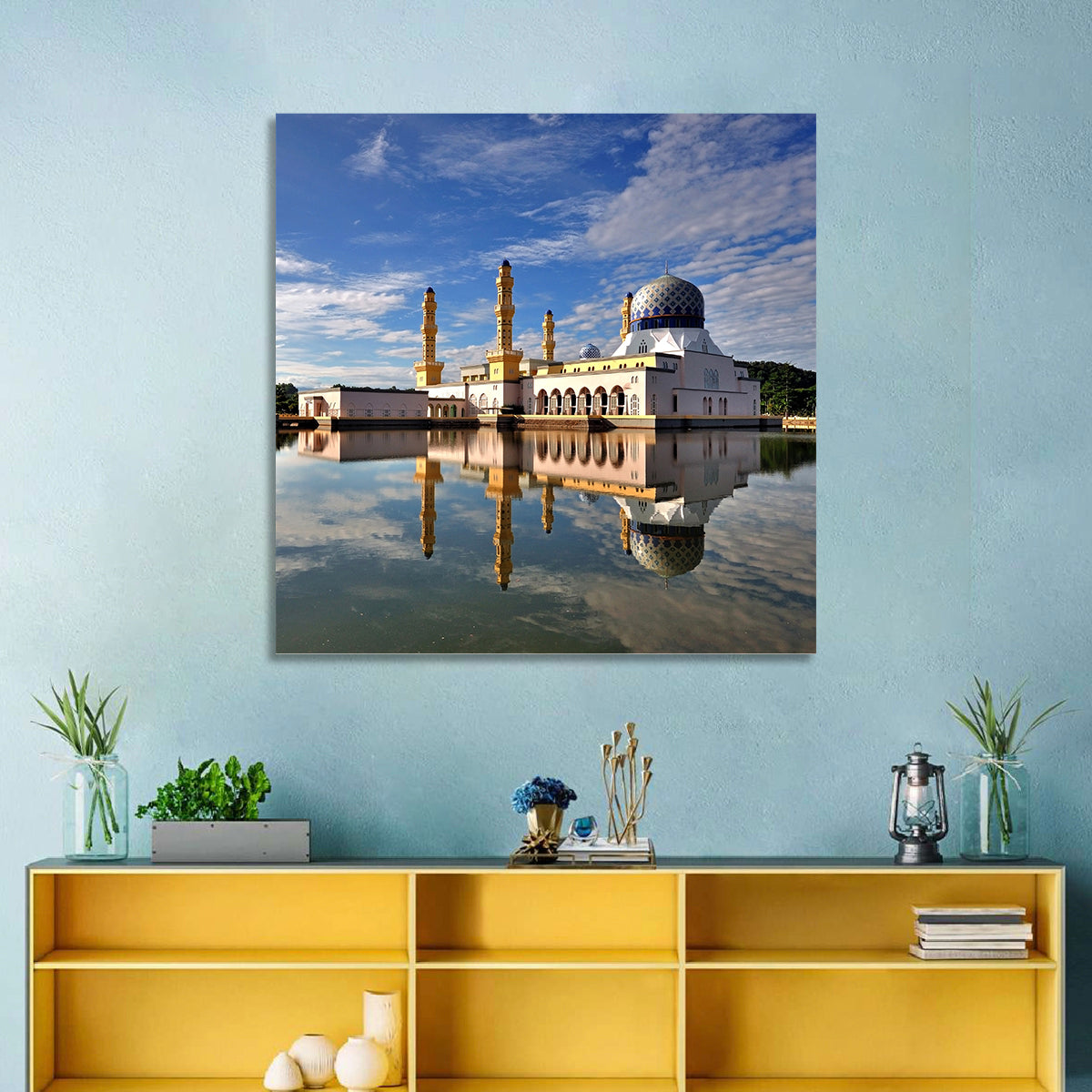 Floating Mosque Wall Art