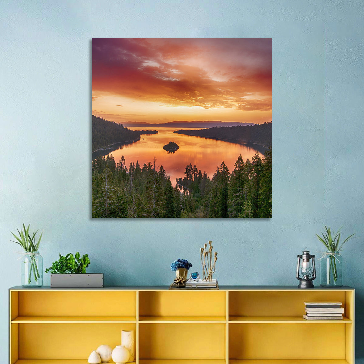 Emerald Bay Sunrise, Lake Tahoe Wall Art