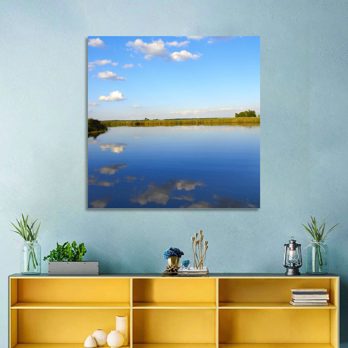 Lake Puckaway Reflection Wall Art