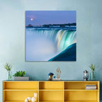 Horseshoe Falls by Moonlight Wall Art