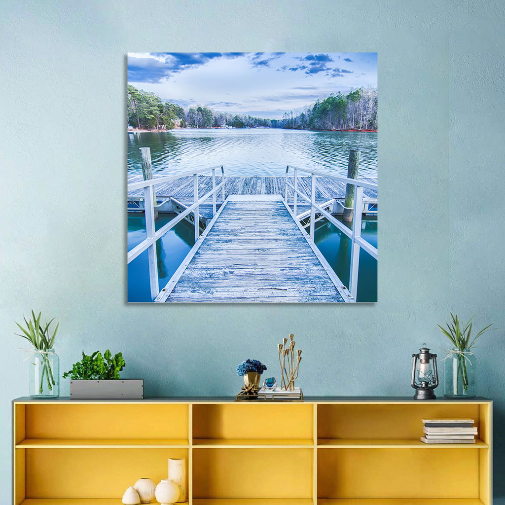 Morning at Lake Wylie Wall Art