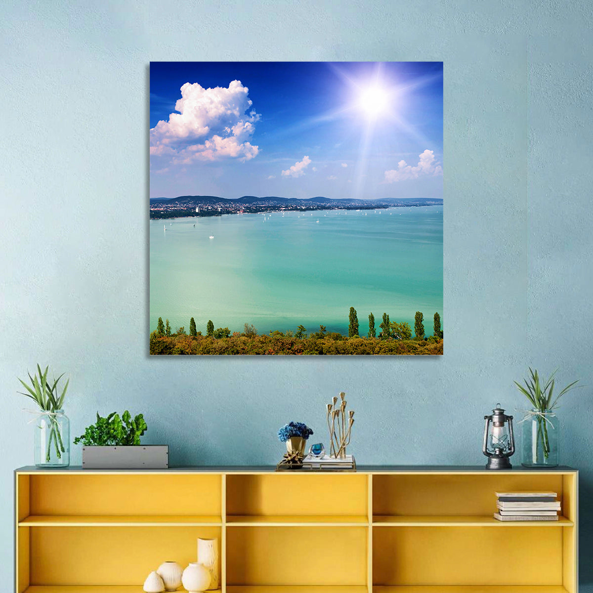 Tihany View Lake Balaton Wall Art