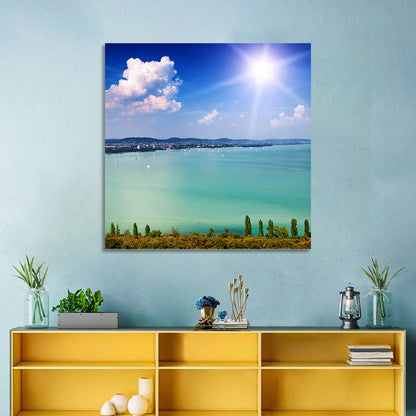 Tihany View Lake Balaton Wall Art