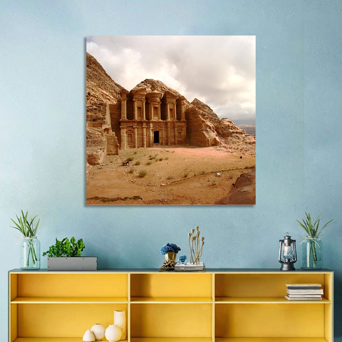 The Monastery of Petra, Jordan Wall Art