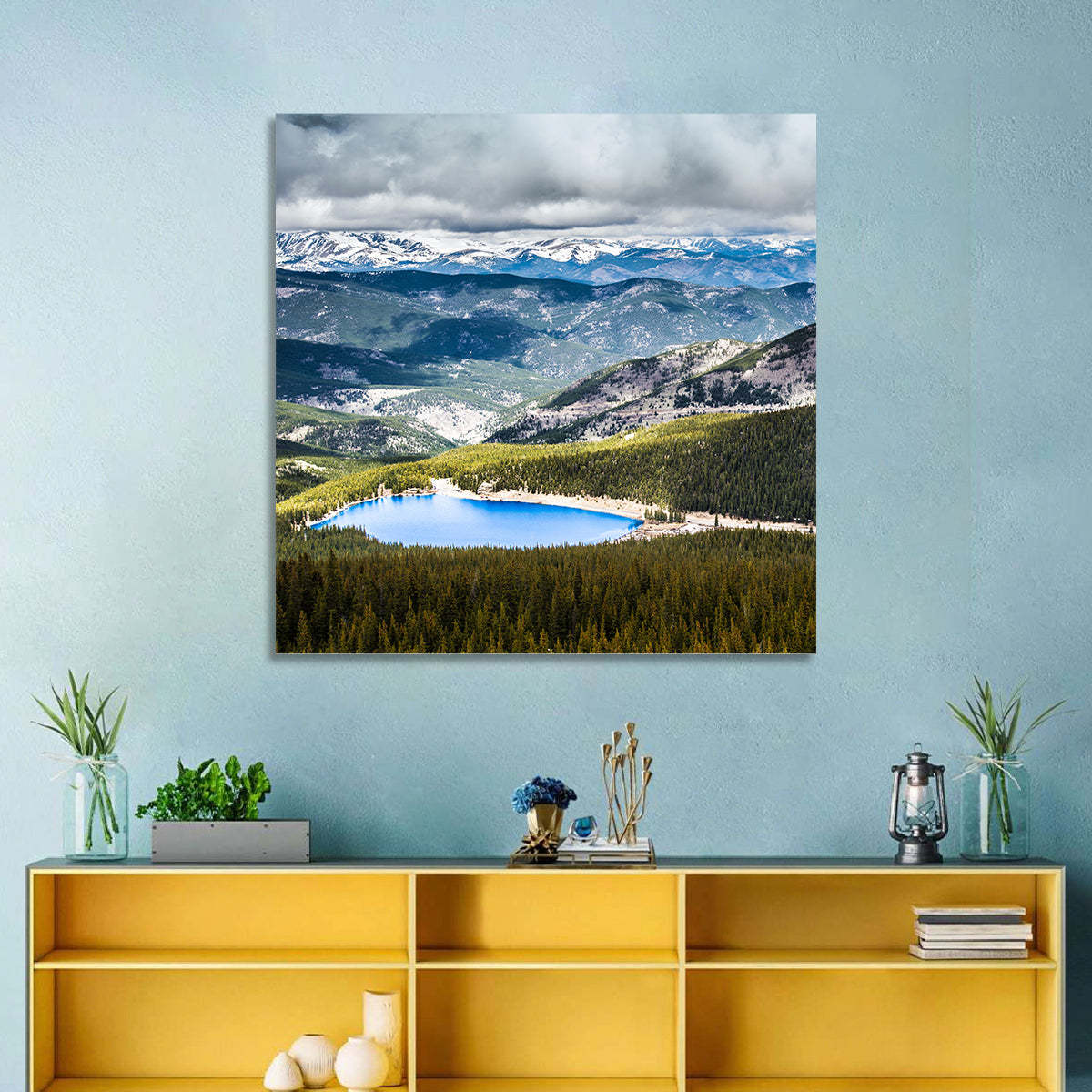 Mt Evans Echo Lake Wall Art