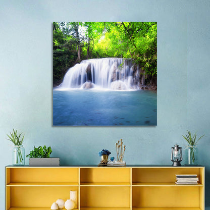 Erawan Waterfall Emerald Pool Wall Art