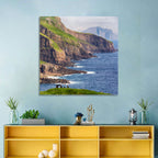 Mykines Cliffs, Faroe Islands Wall Art