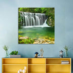 Emerald Lake Cascade Wall Art