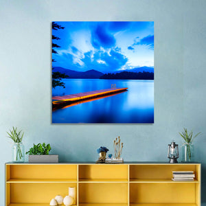 Lake Santeetlah Night Wall Art