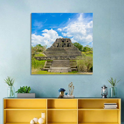 El Castillo at Xunantunich Wall Art
