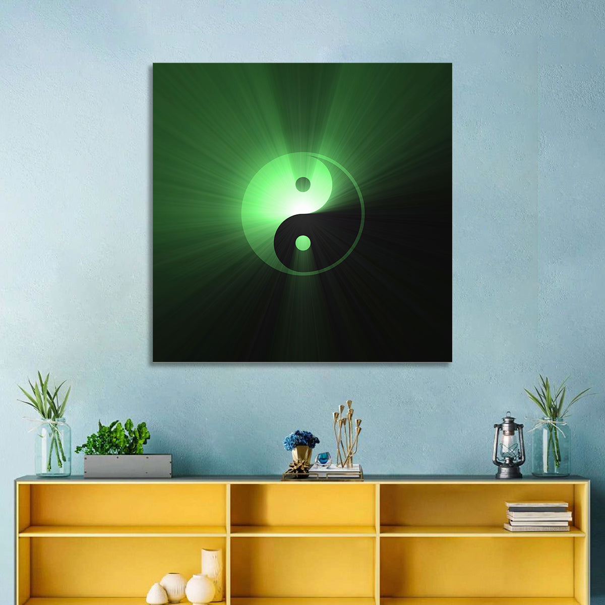 Yin Yang Symbol Wall Art