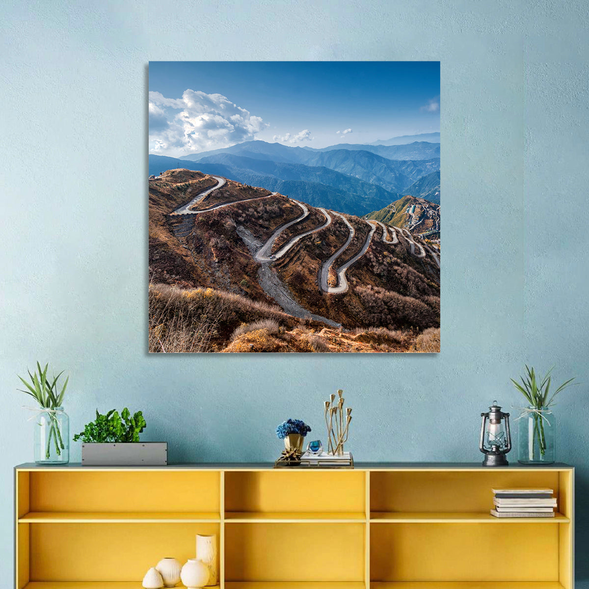 Zuluk Zig-zag Road, Sikkim Wall Art