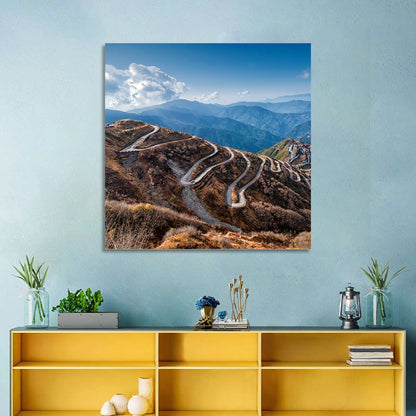 Zuluk Zig-zag Road, Sikkim Wall Art