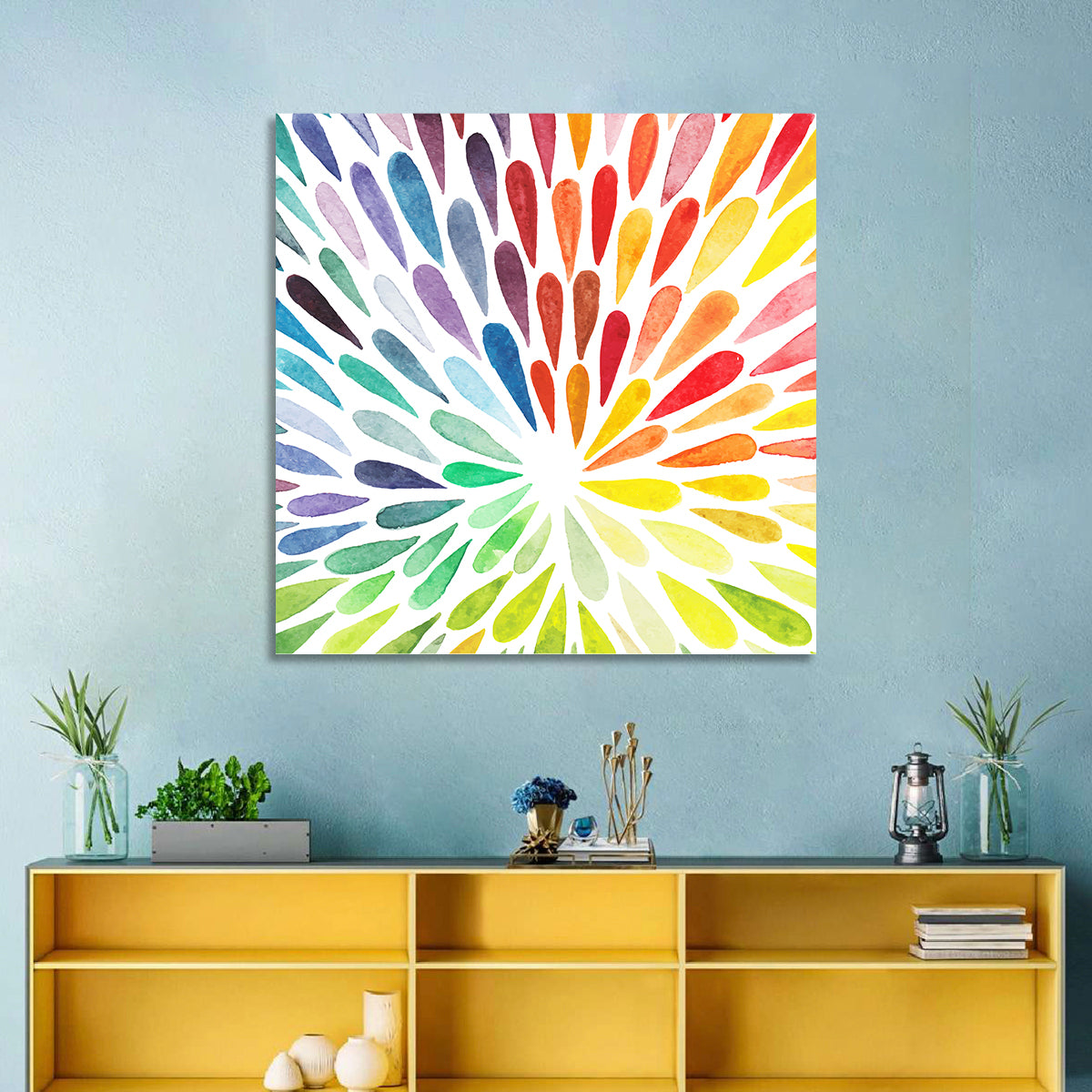 Watercolor Invasion Wall Art