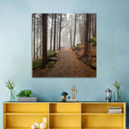Misty Appalachian Trail Path Wall Art