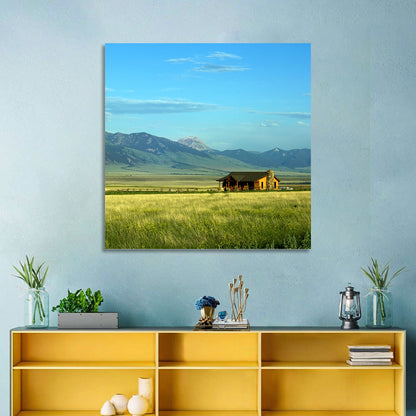 Montana Mountain Ranch Wall Art