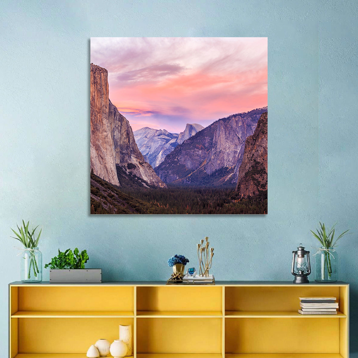 El Capitan at Tunnel View Wall Art