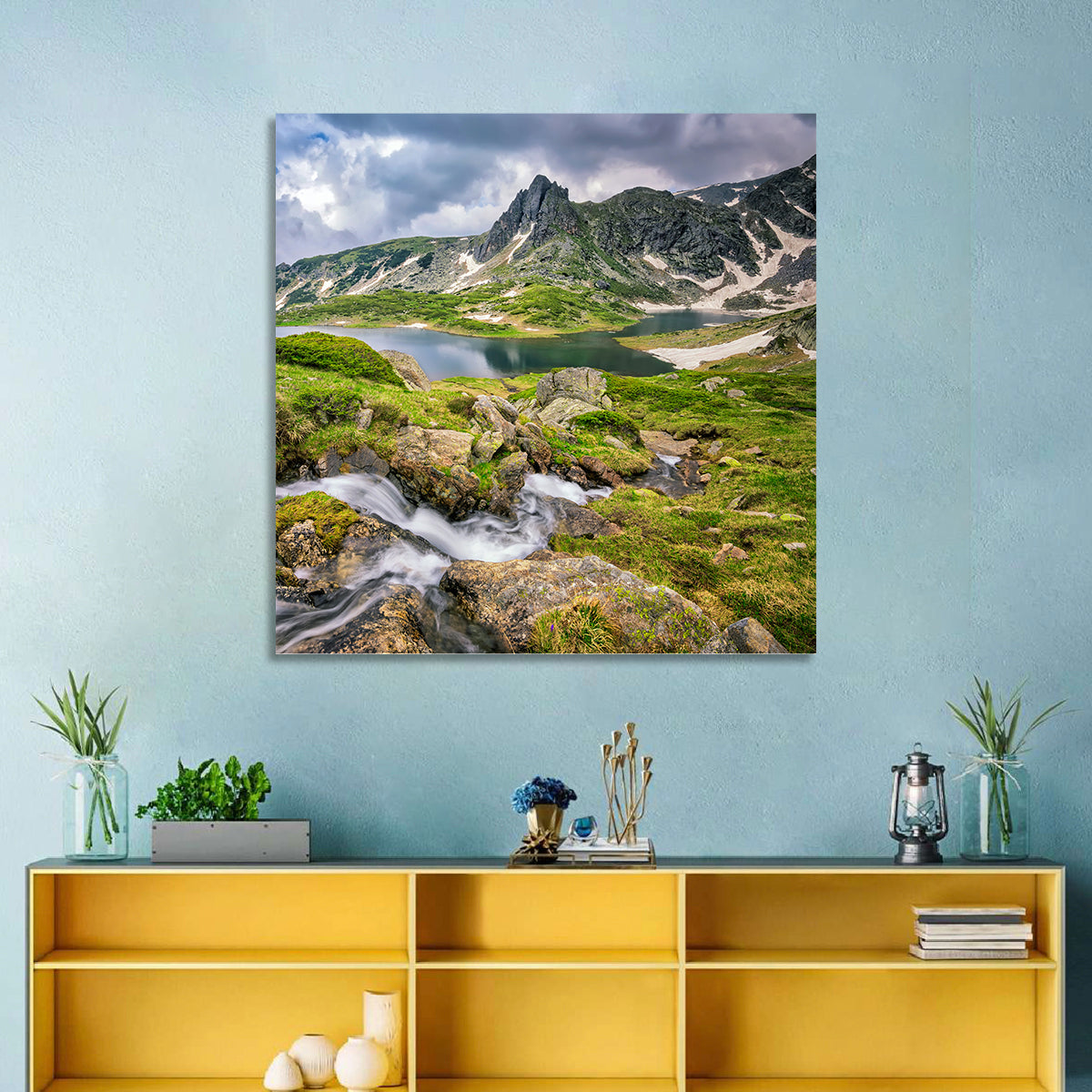 Seven Rila Lakes View Wall Art