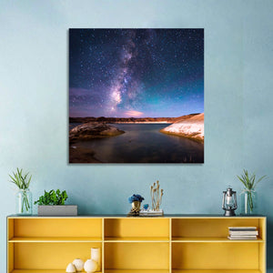 Lake Powell & Milky Way Wall Art