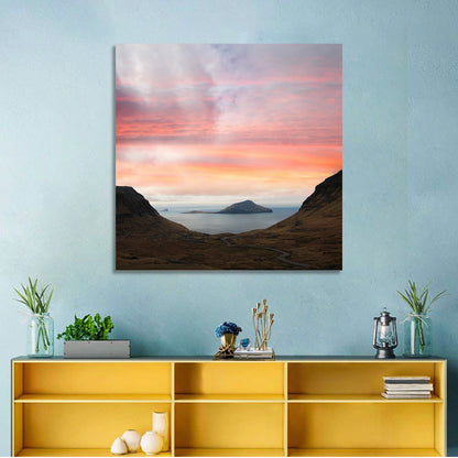 Klakkur Dusk Over Kalsoy Wall Art