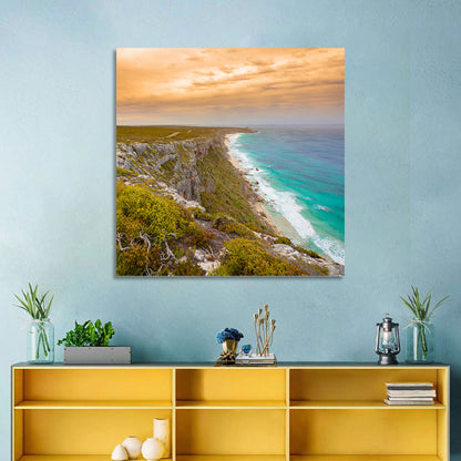 Kangaroo Island Turquoise Cliff Coast Wall Art