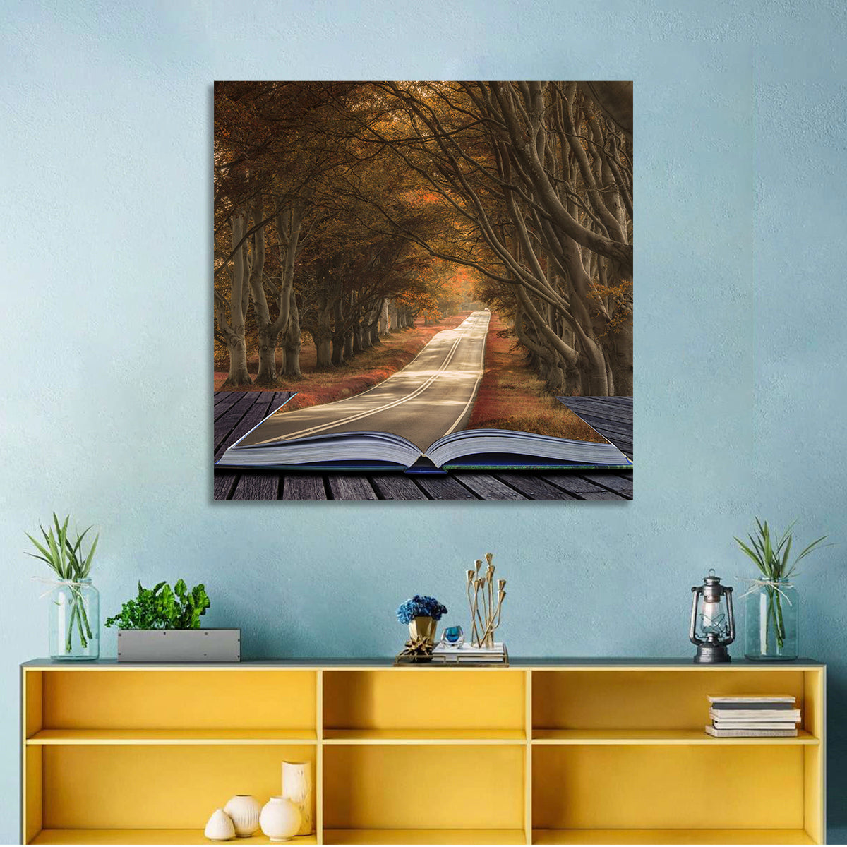 Surreal Pathway Wall Art