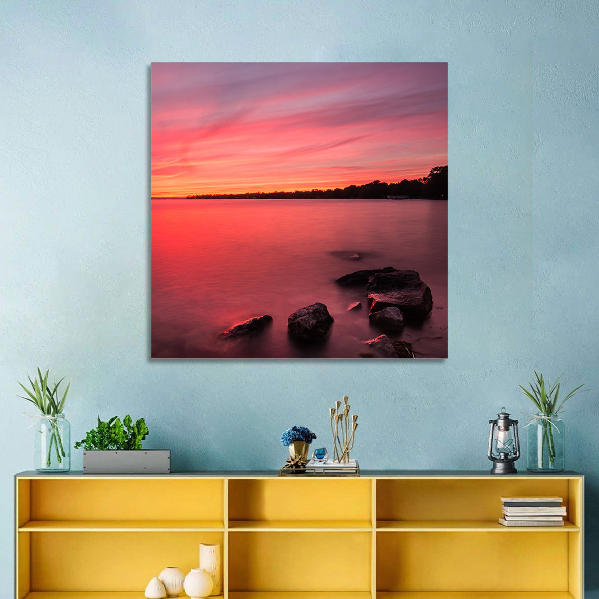 Lake Simcoe Sunset Wall Art