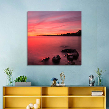 Lake Simcoe Sunset Wall Art