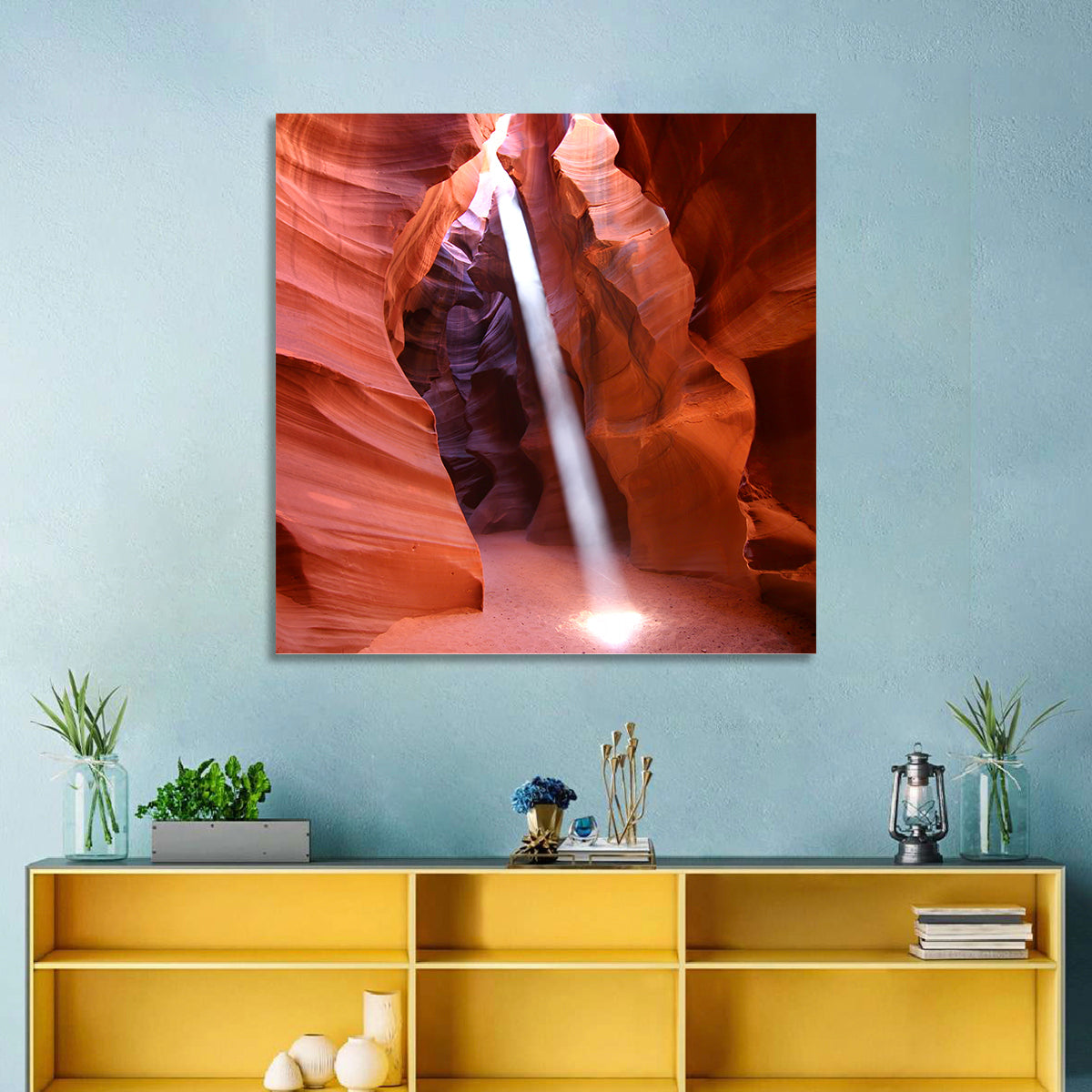 Antelope Canyon Light Beam Wall Art