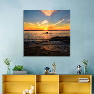 Lake Superior Sunset Wall Art