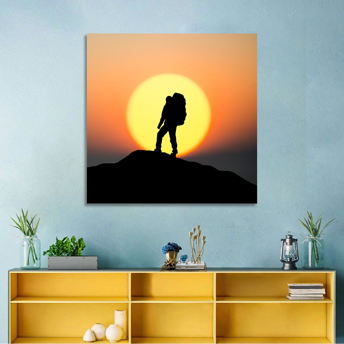 Summit Silhouette Wall Art