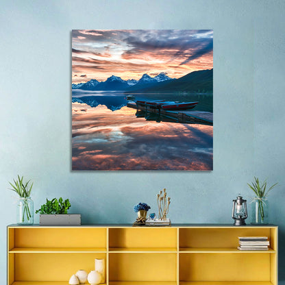 Lake Mcdonald Sunrise Wall Art