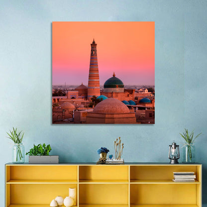 Islam Khoja Minaret, Khiva Wall Art