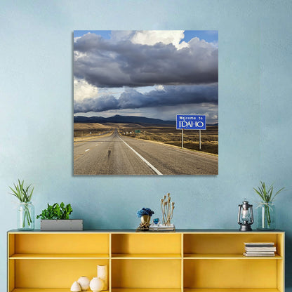 I-15 Idaho Highway Wall Art