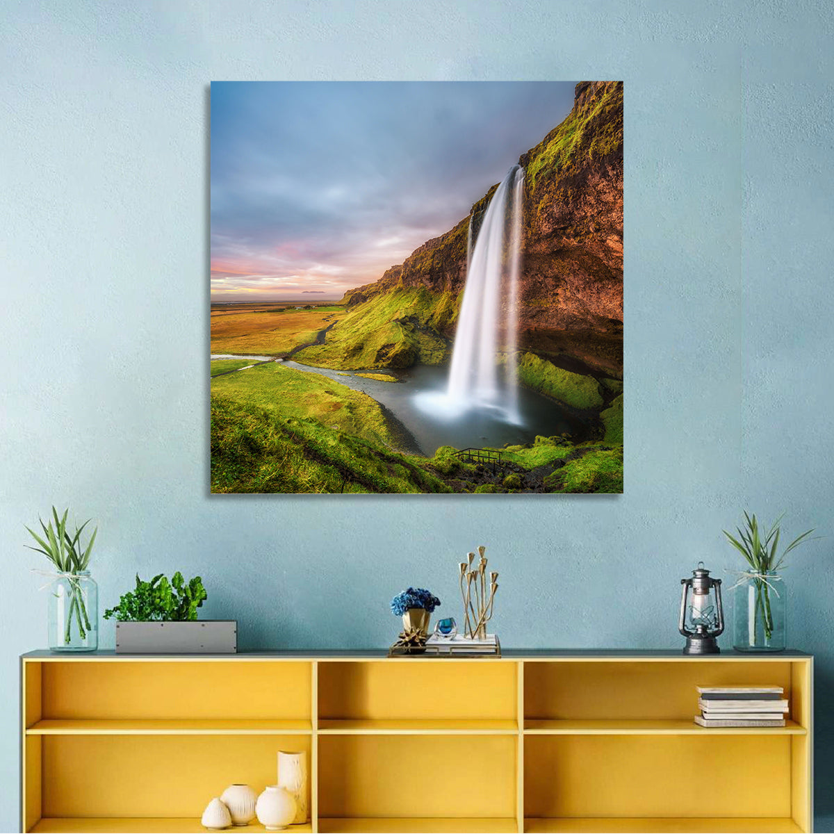 Seljalandsfoss Waterfall Wall Art