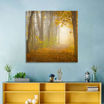 Cuyahoga Valley Autumn Path Wall Art