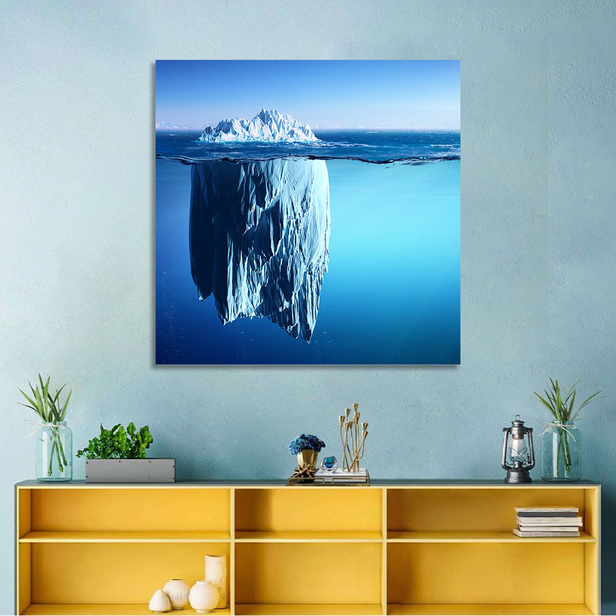 Floating Iceberg Wall Art