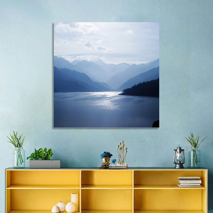 Xinjiang Lakeshore Serenity Wall Art