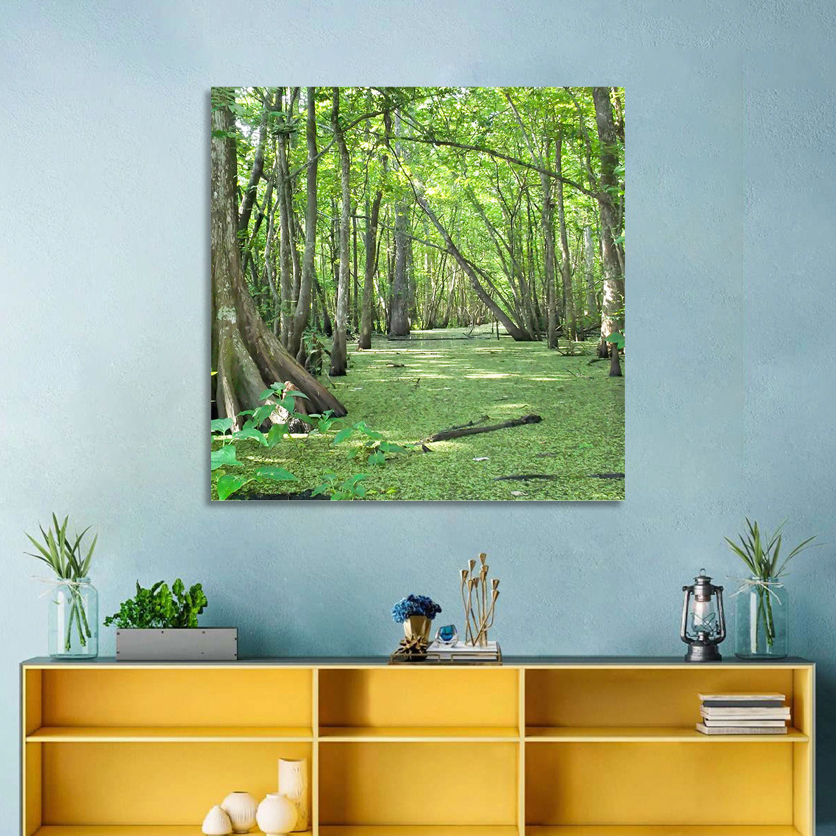 Summer Cypress Bayou, Louisiana Wall Art