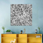 Snowy Aerial Forest Wall Art