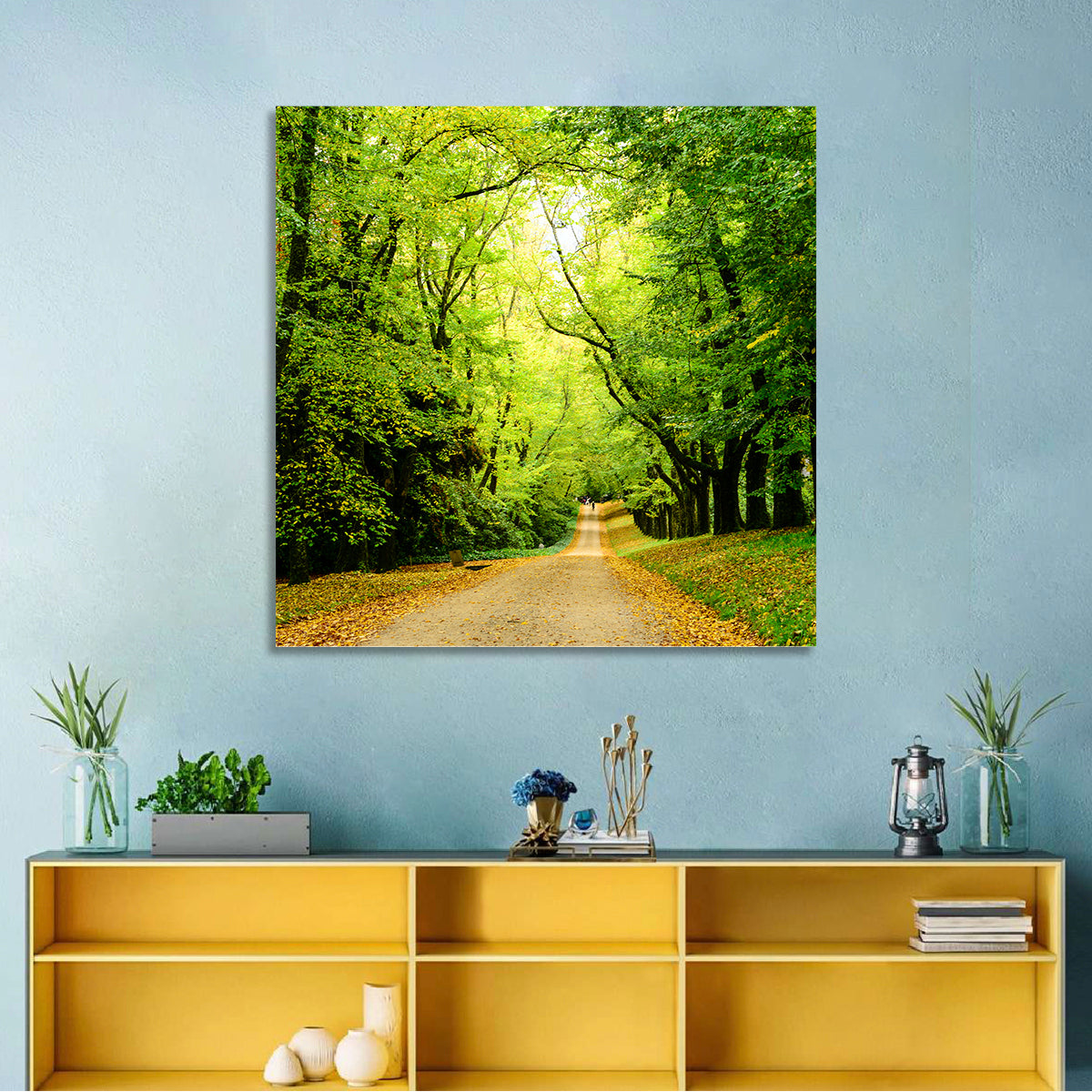 Forest Illuminated Pathway Wall Art