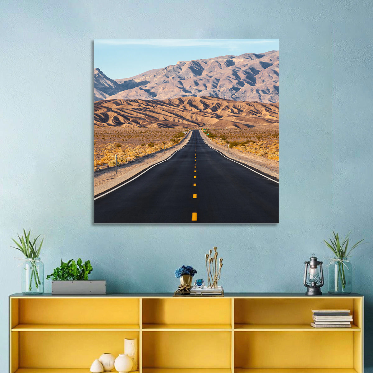 Death Valley Desert Road Wall Art