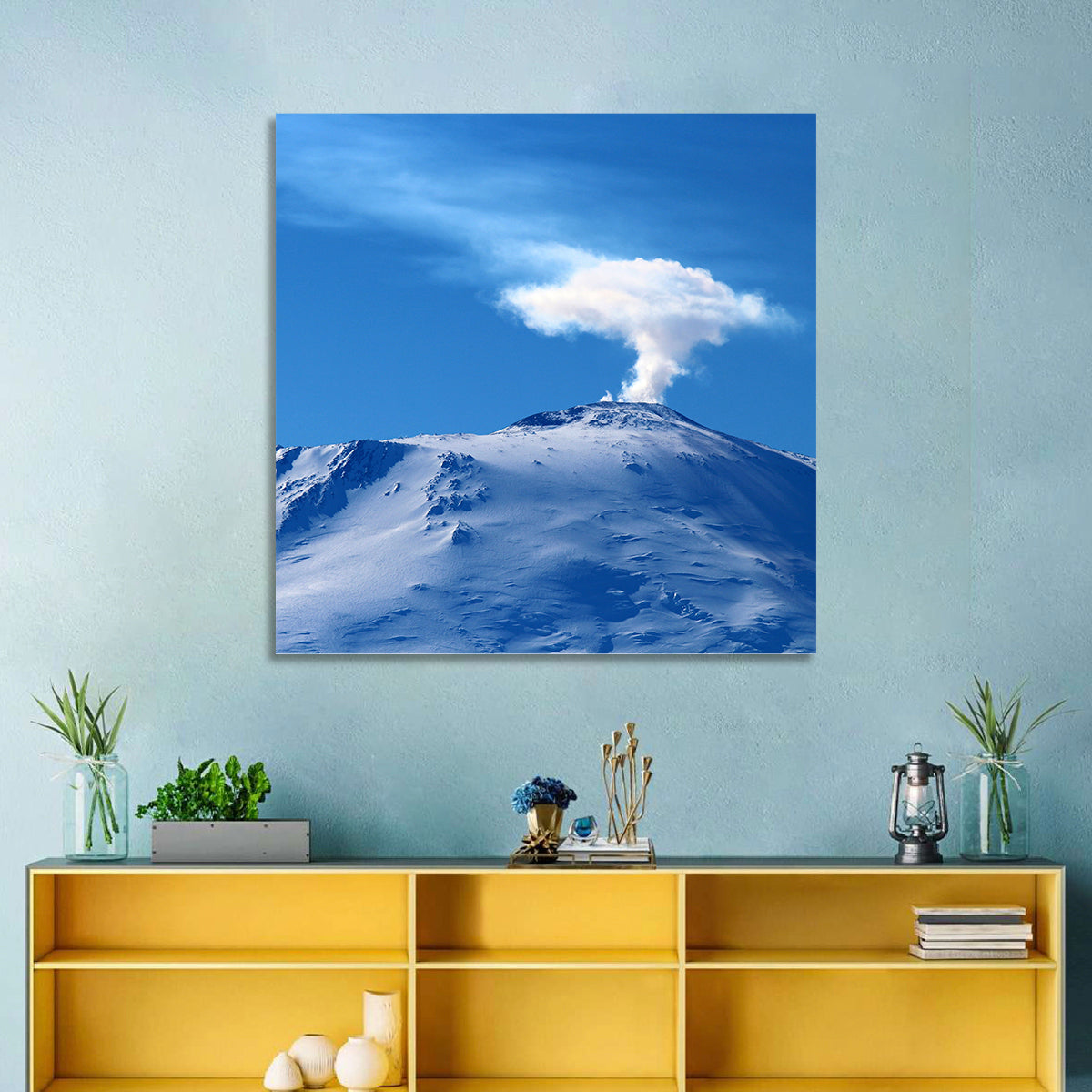 Mount Erebus Summit Wall Art