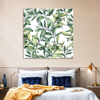 Snowberry Leaves Wall Art