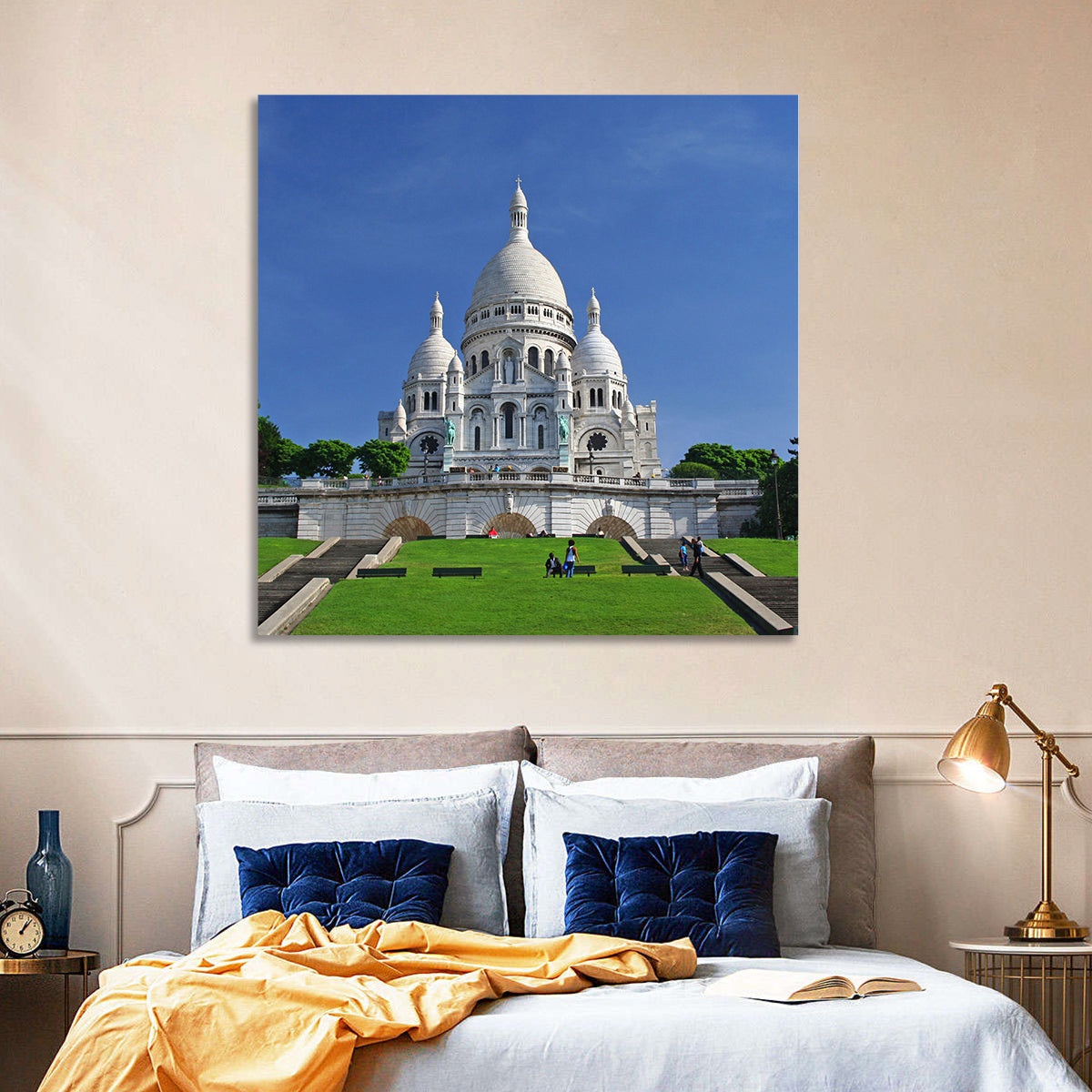 Sacre Coeur Basilica Steps, Paris Wall Art