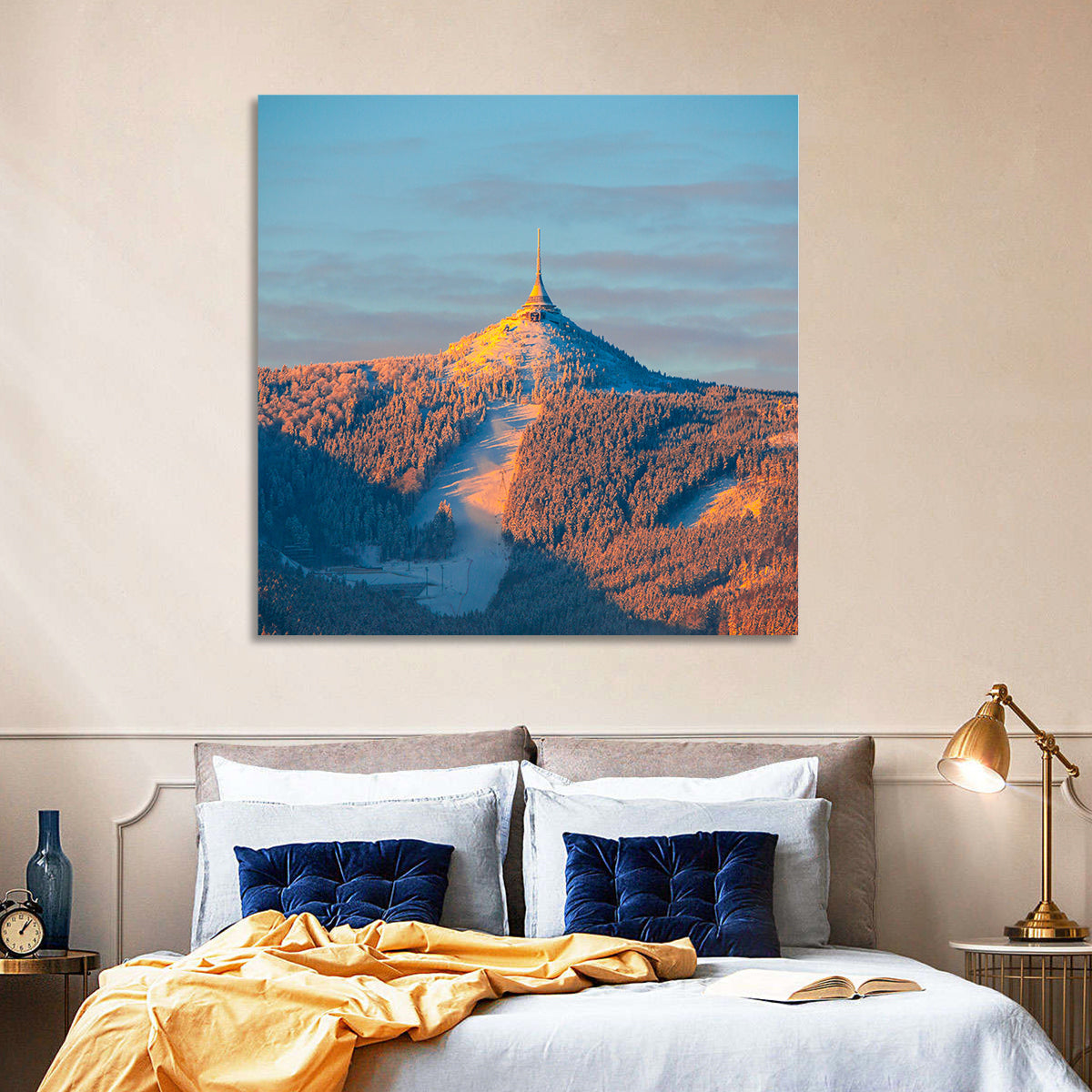 Jested Mountain Wall Art