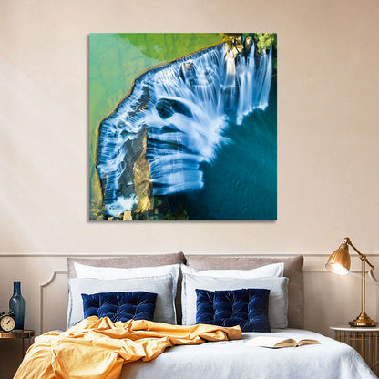 Shifen Waterfall Aerial Wall Art