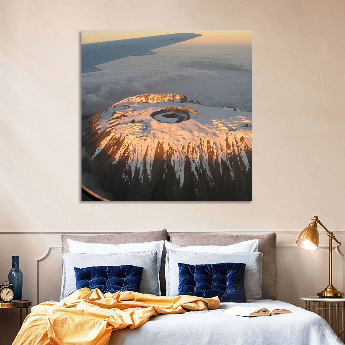 Kilimanjaro Sunset Wall Art